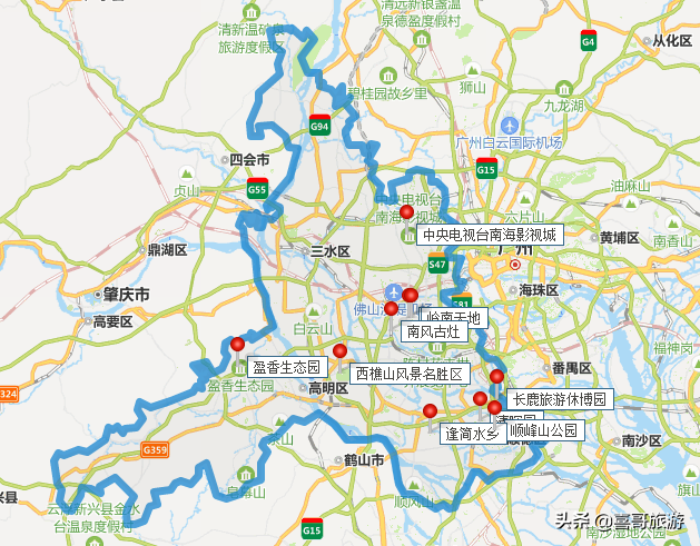 广东佛山十大景点有哪些？自驾游玩如何安排行程路线？