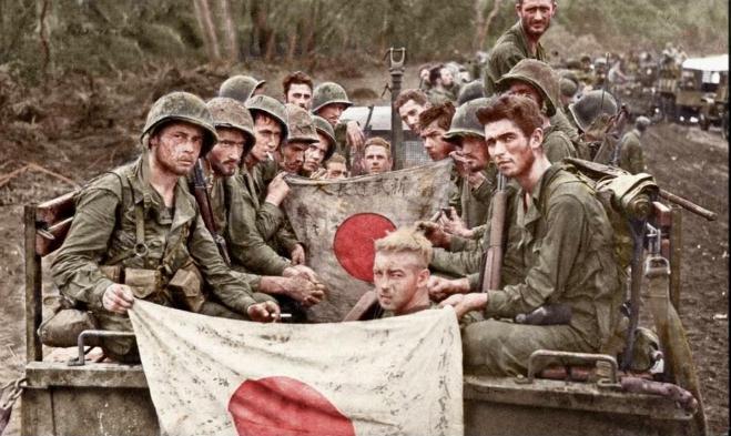 真实的太平洋战争彩色照片：每一张都很震撼，珍惜现在的和平生活