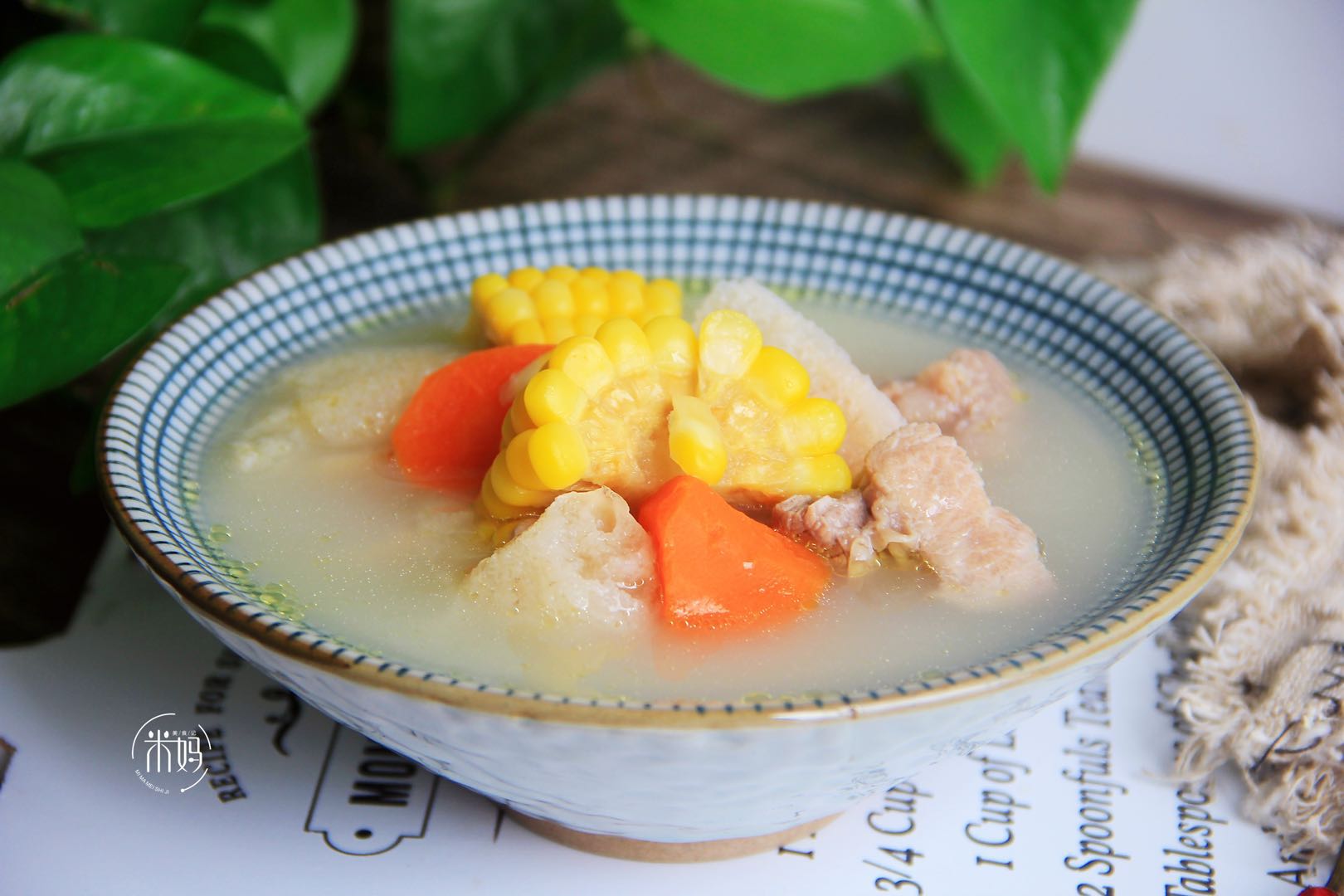 图片[2]-竹荪玉米胡萝卜排骨汤做法步骤图 也要多喝这碗汤鲜美润燥营养好-起舞食谱网