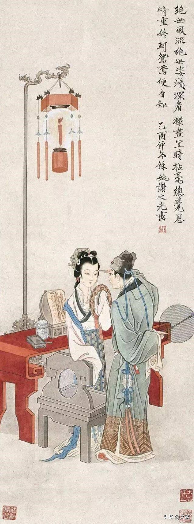 古代美人用什么材料画眉？眉笔类型不比现在少