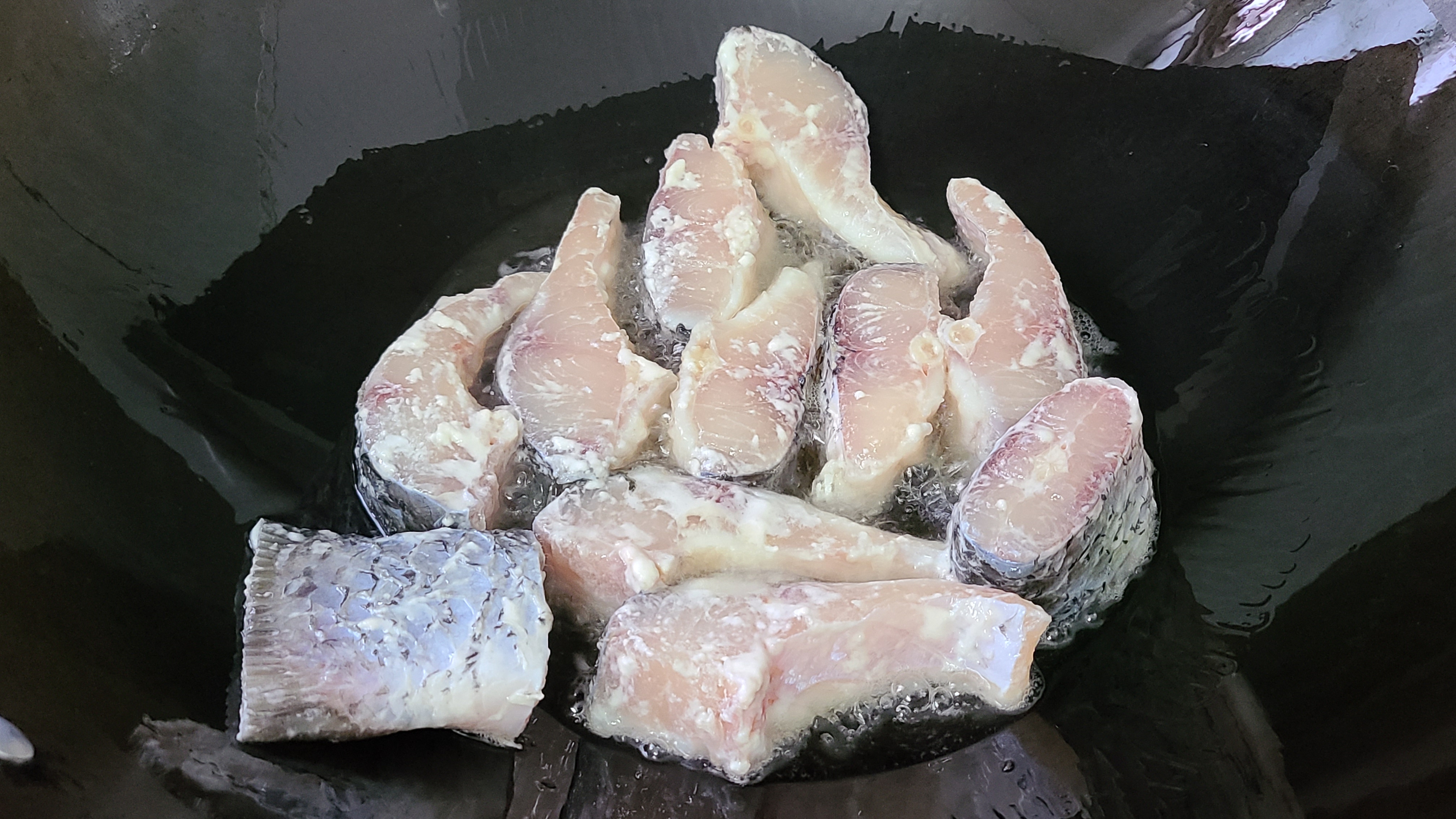 I love this method of fish meat. It has a strong fragrance and good taste.