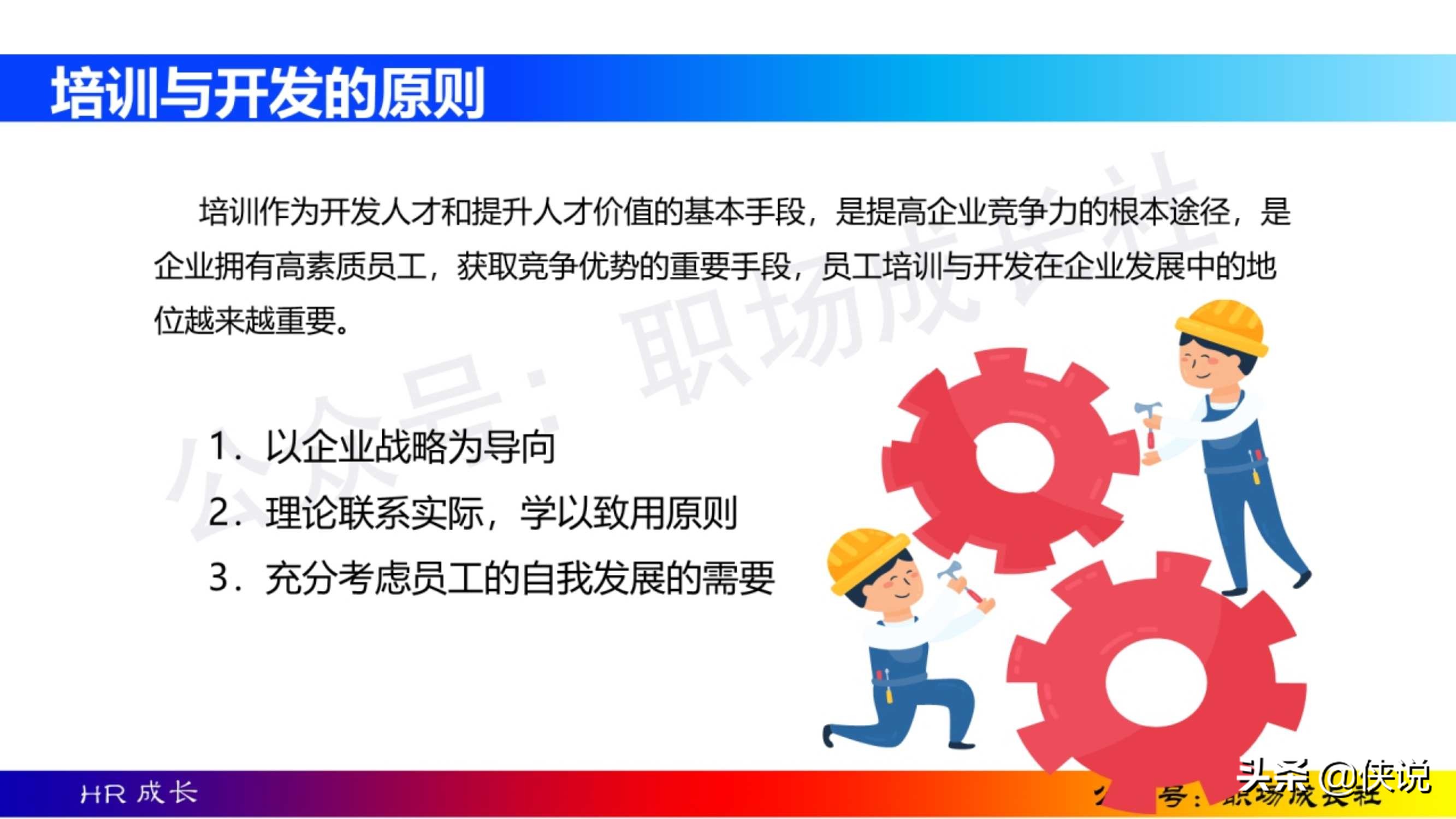 HR干货：170页人员培训与开发方法、工具、实务