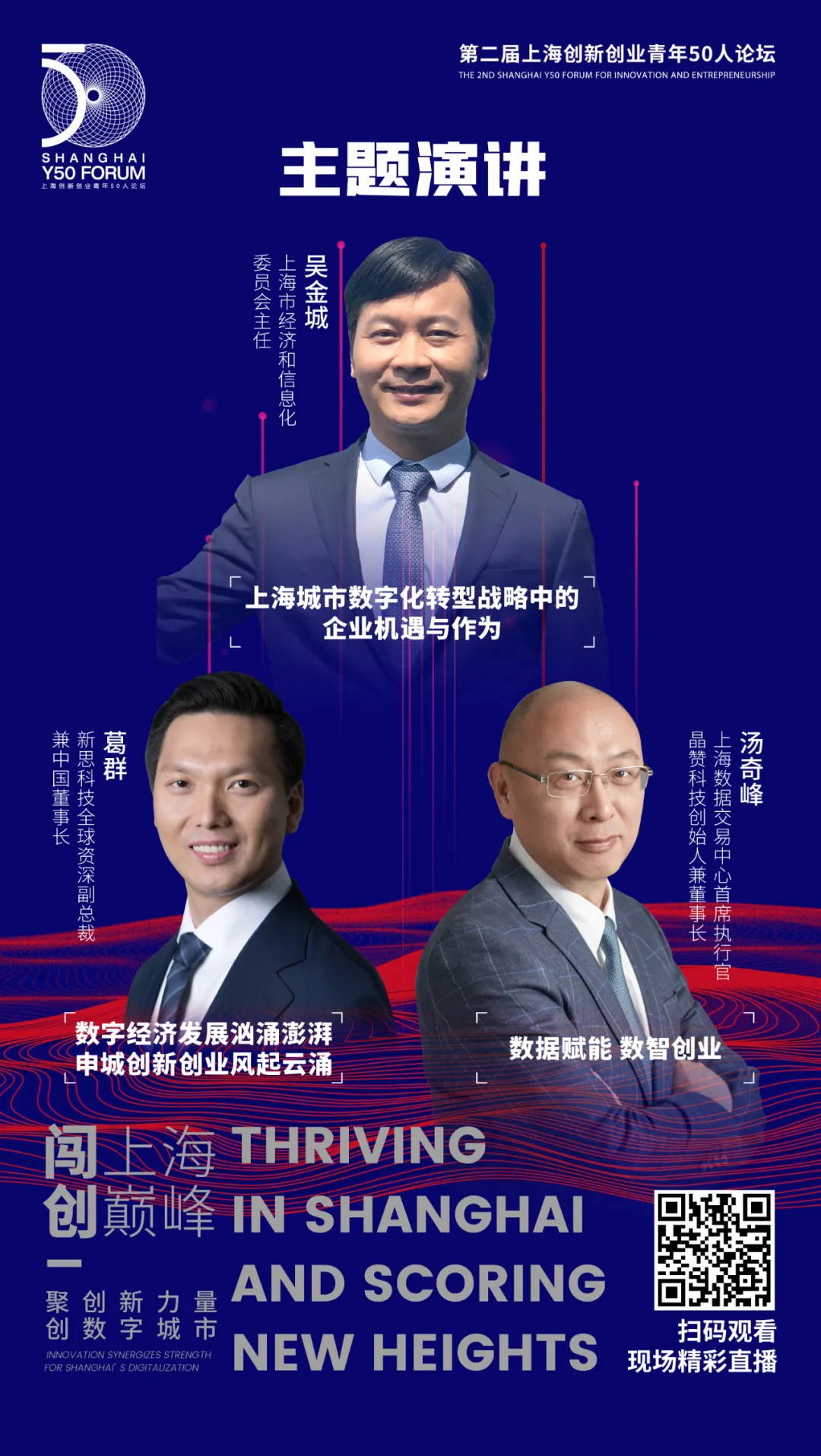 第二届上海创新创业青年50人论坛15日举行