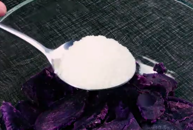 图片[2]-紫薯糕的做法 孩子每天都吵着要吃-起舞食谱网