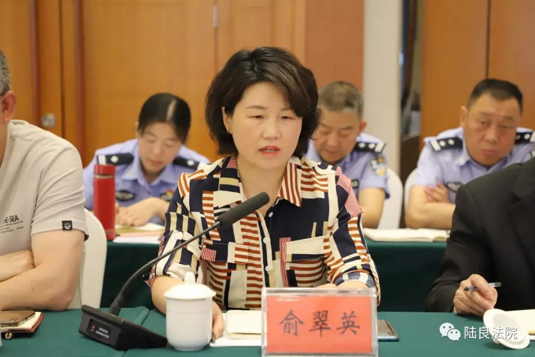 【教育整顿】陆良法院召开队伍教育整顿查纠整改环节征求意见座谈会