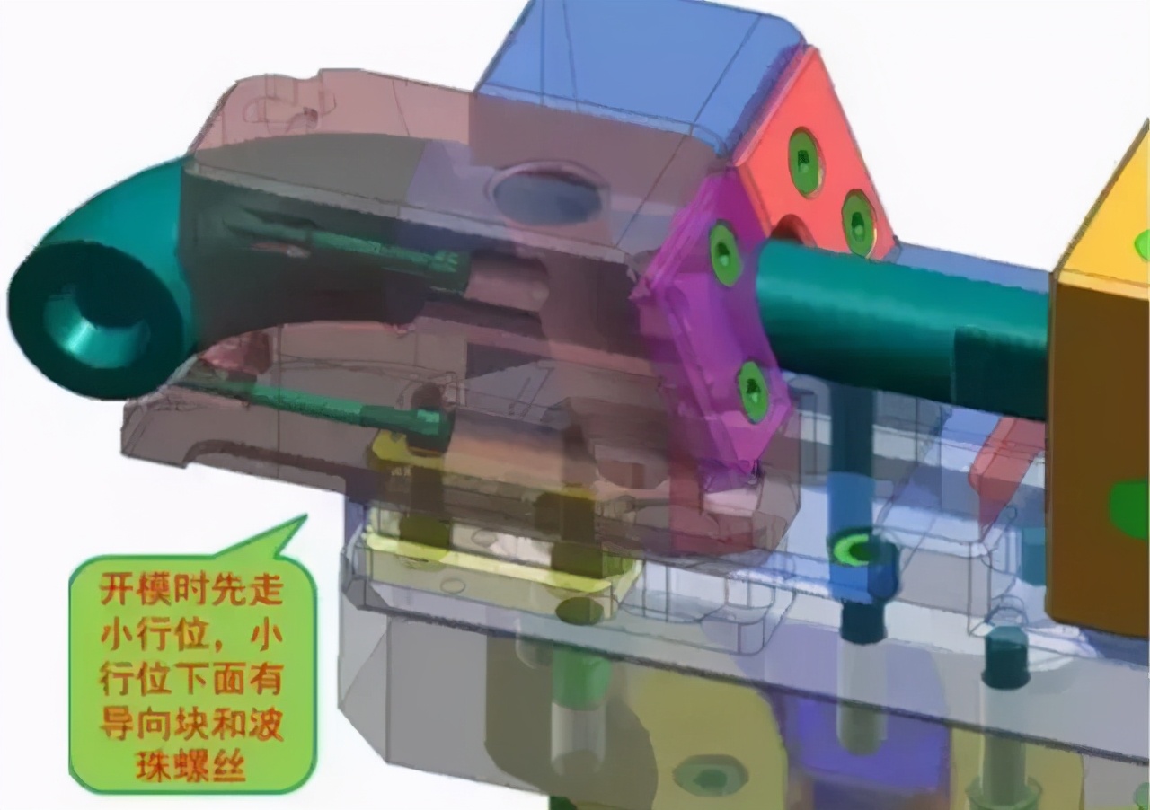 弯管模具生产，180°抽芯弯管模具实操现场