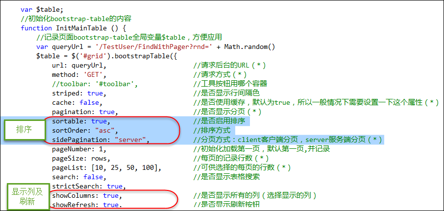 Bootstrap-table 使用总结