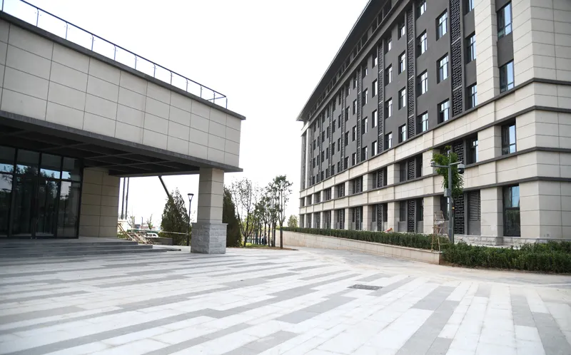 山西大学东山校区启用倒计时（实景）