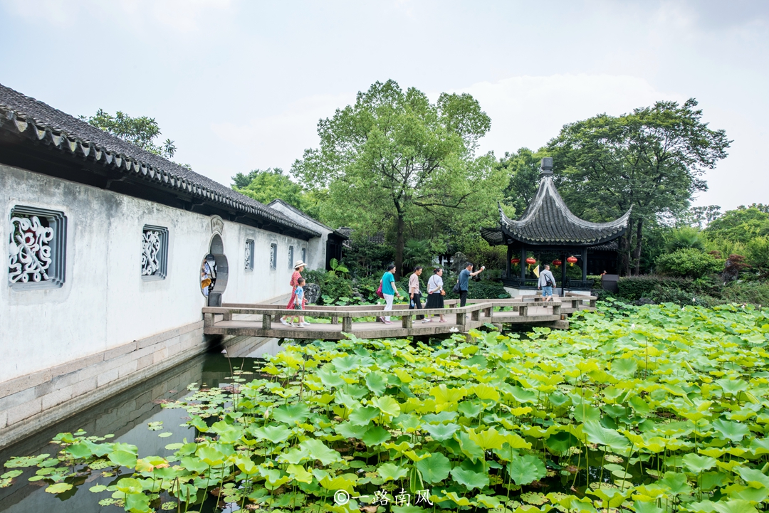 乾隆下江南的“民間行宮”，位于蘇州木瀆，雖然精致但游客不多