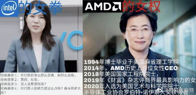 Mistake of Intel of chip bibcock company chooses Yang Li to publicize, cause large scold battle