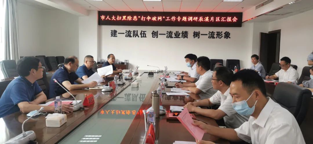 梁永泉带队开展扫黑除恶“打伞破网”专题调研