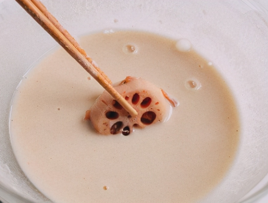 圖片[5]-炸藕合的做法步驟圖 涼了也不回軟-起舞食譜網