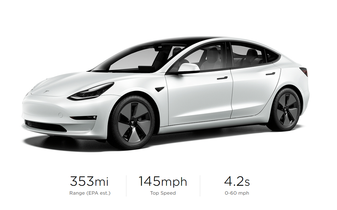 2021款特斯拉Model 3升级部分详解，看看还有啥缺憾？