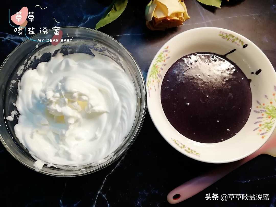 黑米糕真心不难做，只要有黑米和鸡蛋牛奶就能成