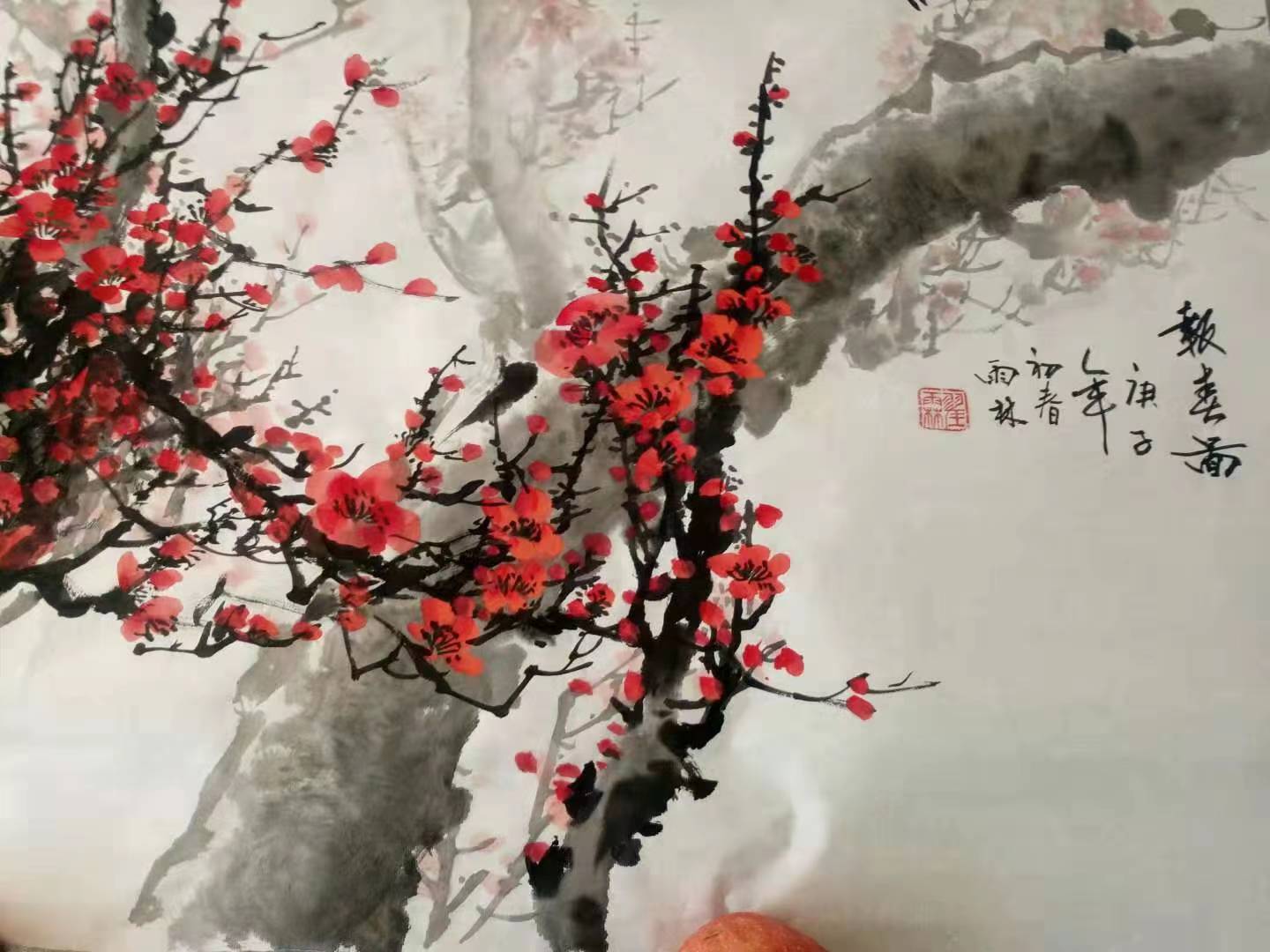 亲近大自然 天涯山风景区写生