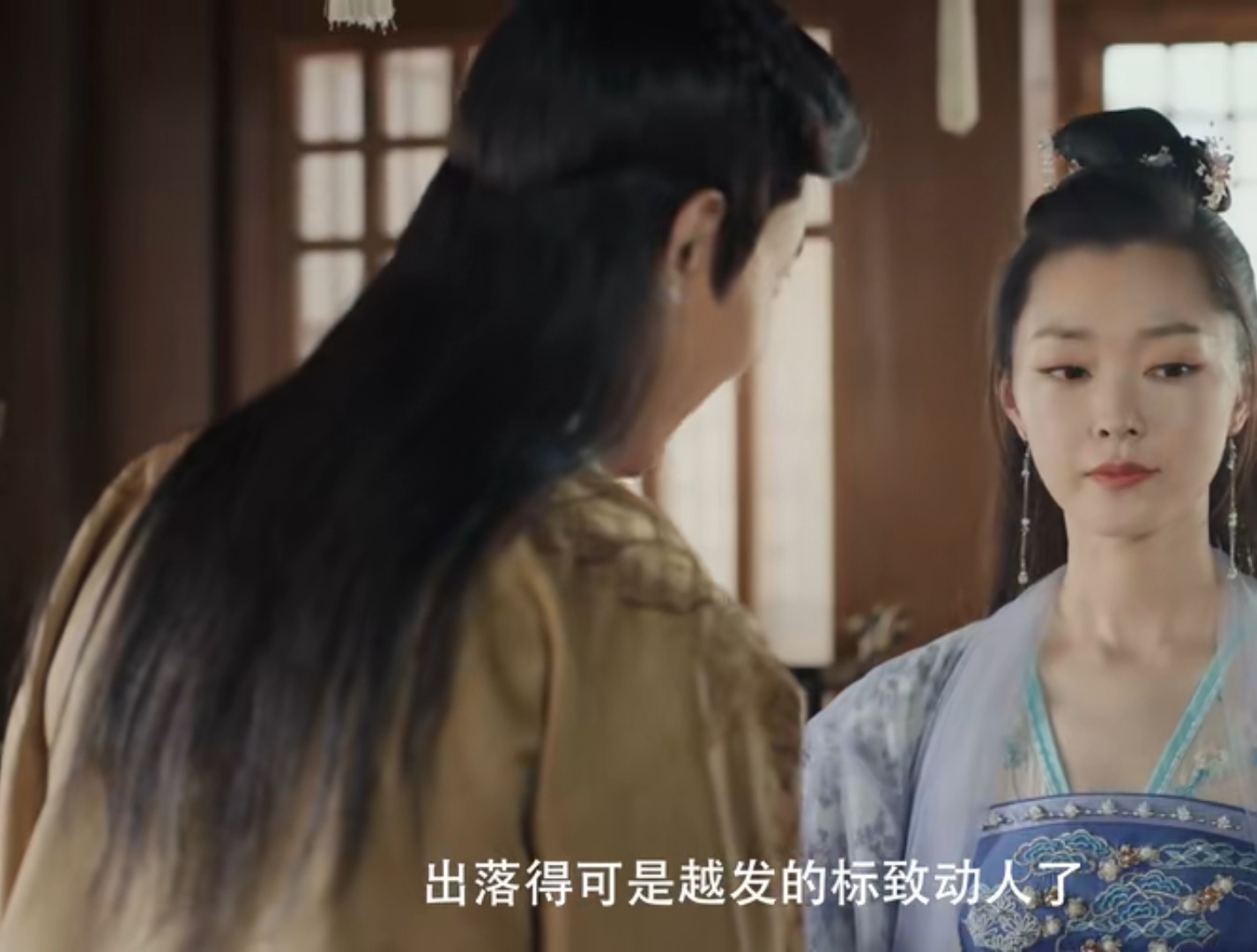 《赘婿》当朱珠饰演的楼舒婉一登场，就感觉她