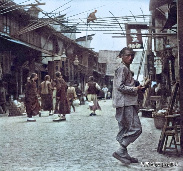 1908年杭州老照片 110年前杭州风景及百姓生活实录