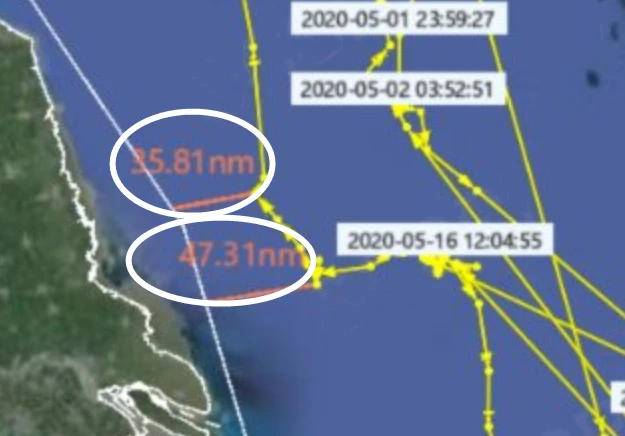 美扫雷舰再窜东海搞演练，几乎贴着海岸线，离