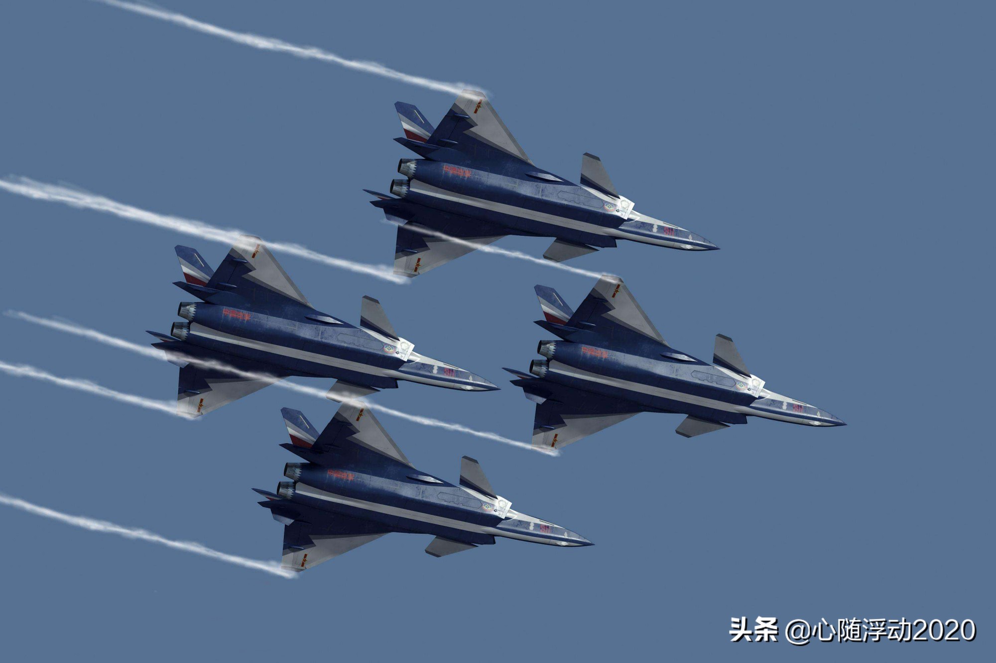 歼-20的鸭翼气动布局足够优秀，难怪在中国航空发展史上留下一笔