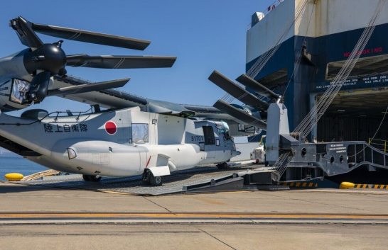 日本接收首批美制V-22旋翼运输机，价格达30亿美