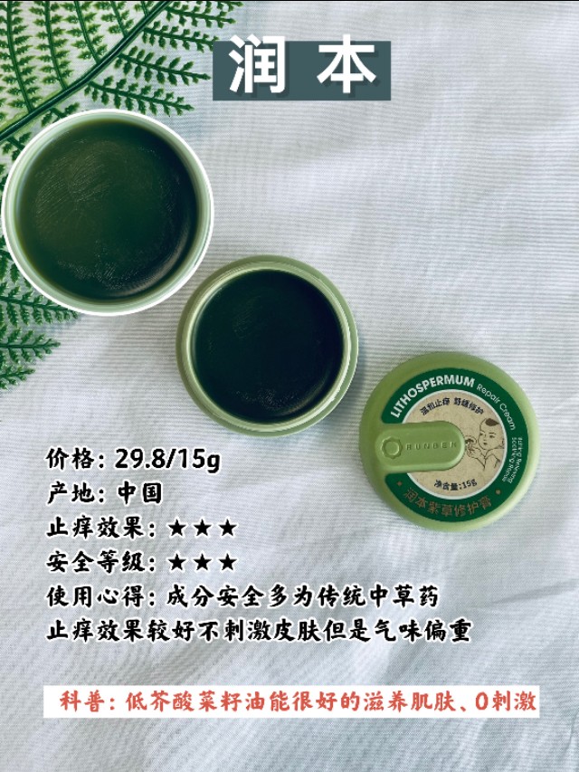 母婴科普/教你挑选最安全的紫草膏！
