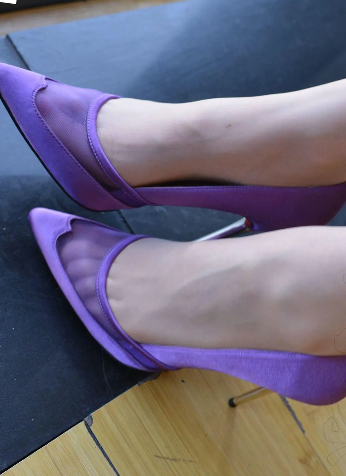 紫色漂亮鞋子