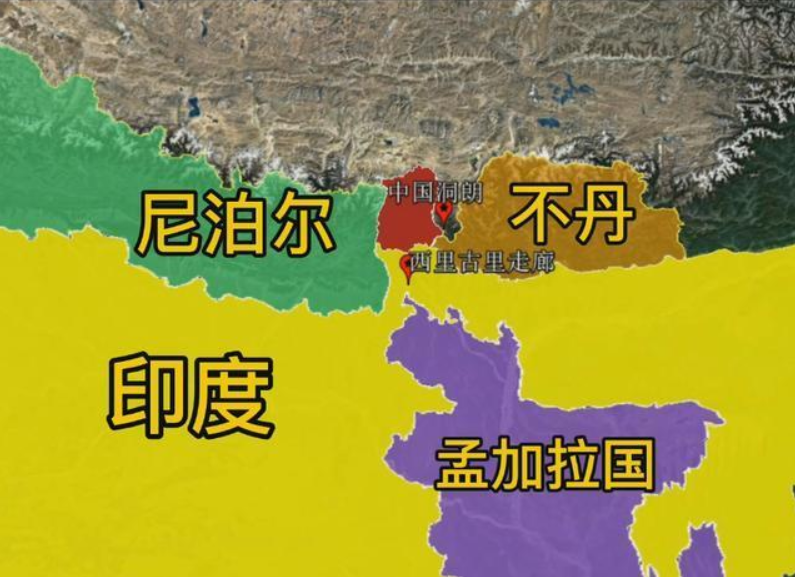 鸡脖子放血：掐断西里古里走廊，等于摁住了印度的国运