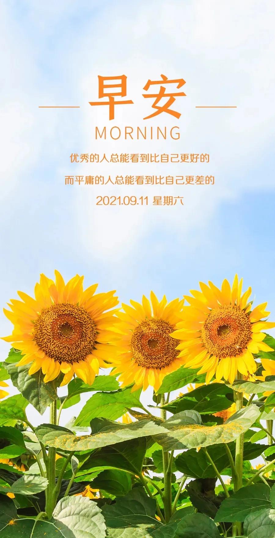 9月11日 早安日曆來啦 美好的一天從我的問候開始 放飛的喀喀 Mdeditor