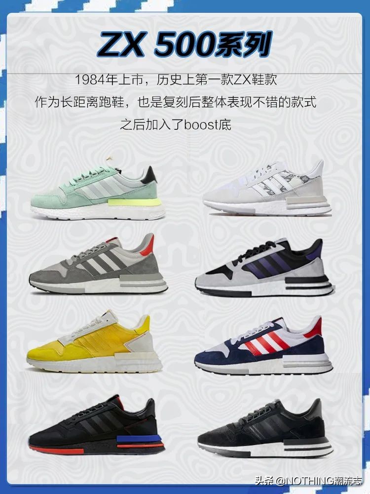 Adidas阿迪达斯全系列鞋型大汇总（三叶草篇上）