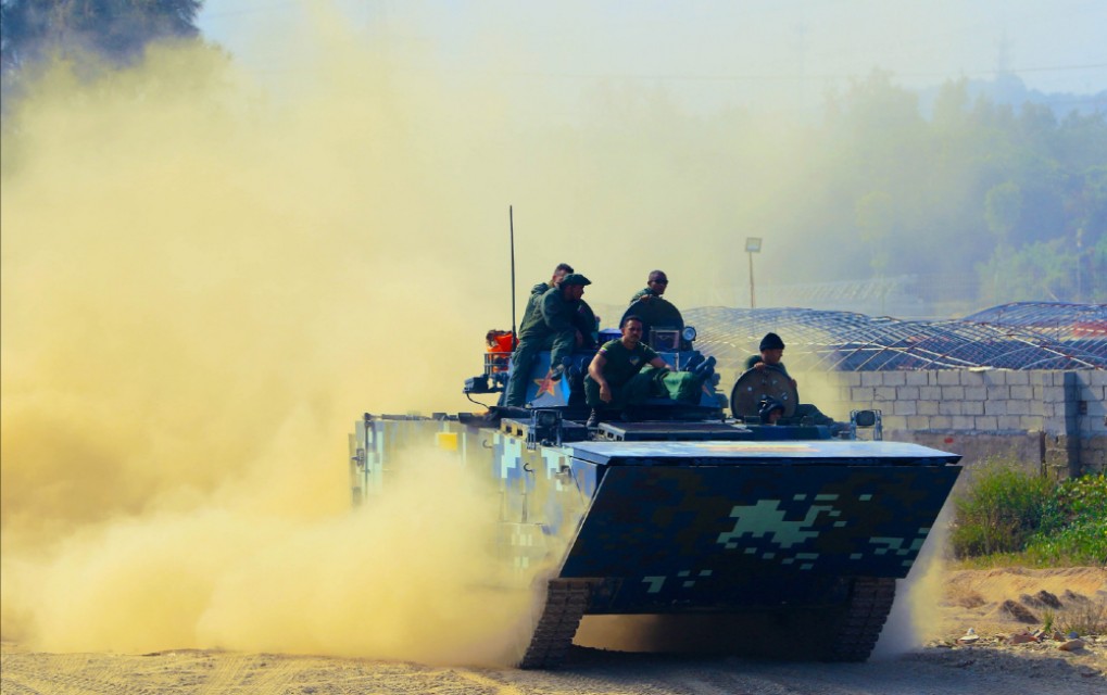 05式两栖战车其他国家陆战队羡慕的装备，真正的