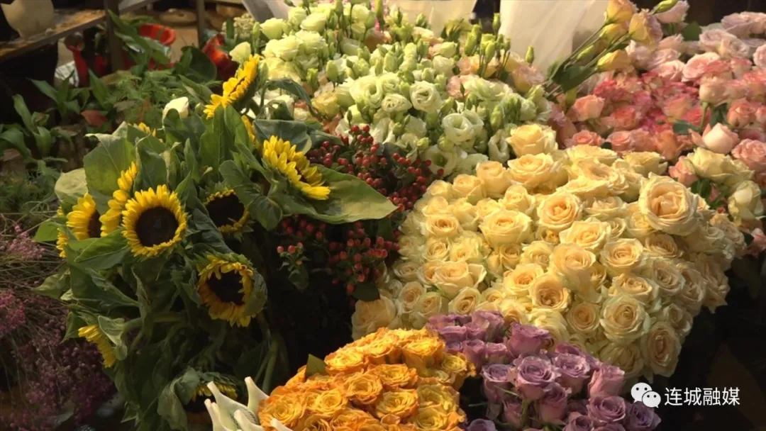 连城：七夕鲜花俏销 线上销售火爆