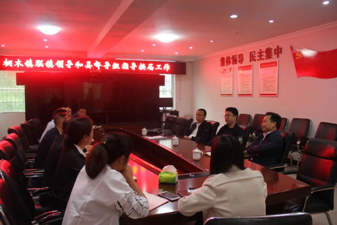 ​中方县人大常委会主任陈红利到桐木镇督导乡镇党委换届工作