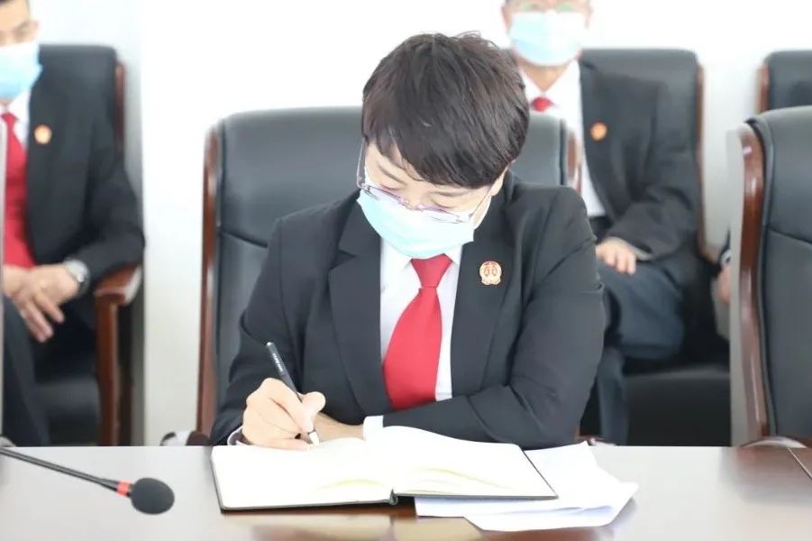 【教育整顿】尖山法院召开队伍教育整顿查纠整改环节座谈会
