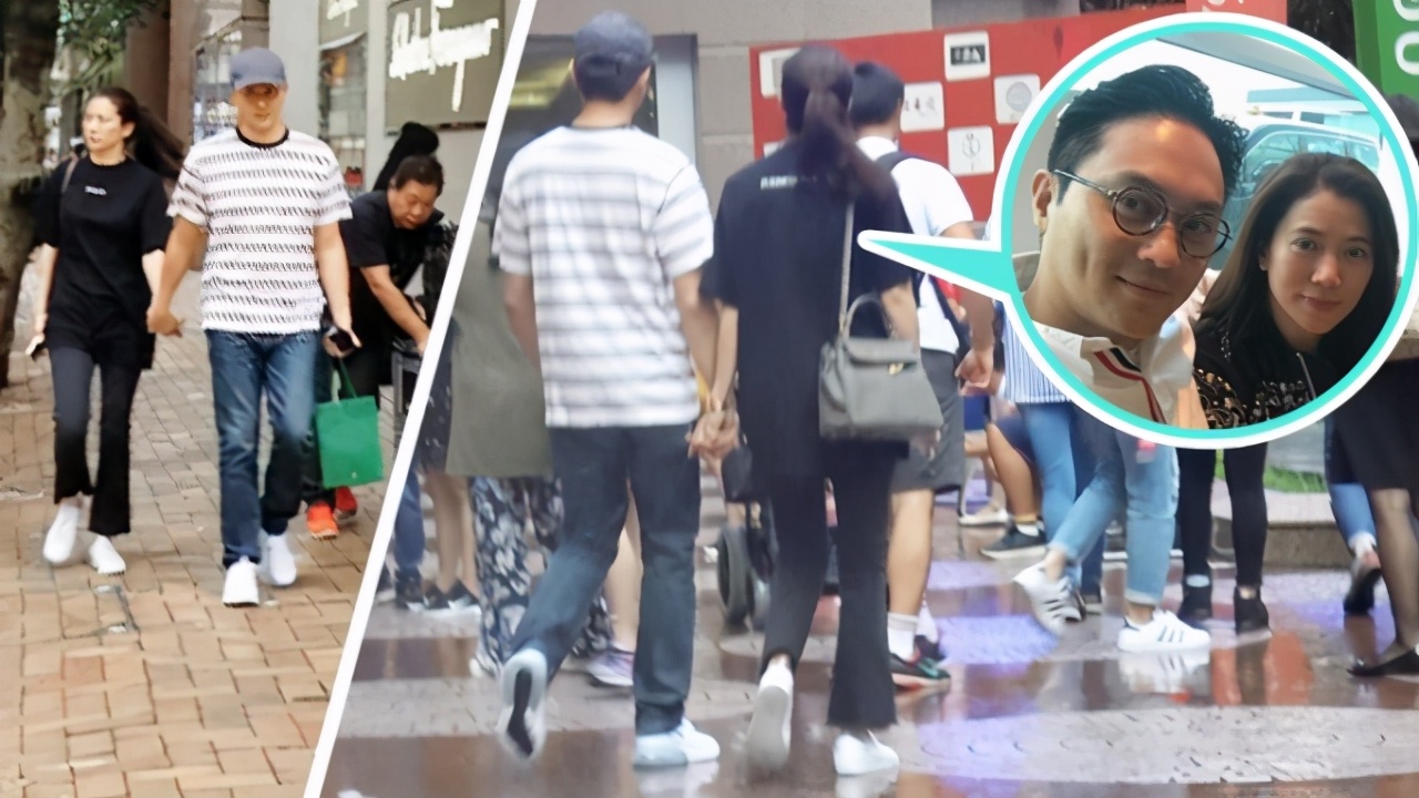 袁咏仪让儿子陪逛街，魔童身高赶上妈妈还模仿张智霖全程伺候靓靓