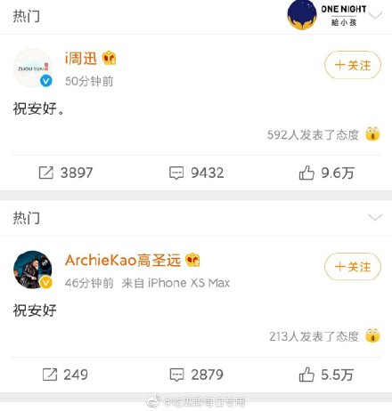 周迅离婚引热议，27年恋爱史不输情敌王菲，天后