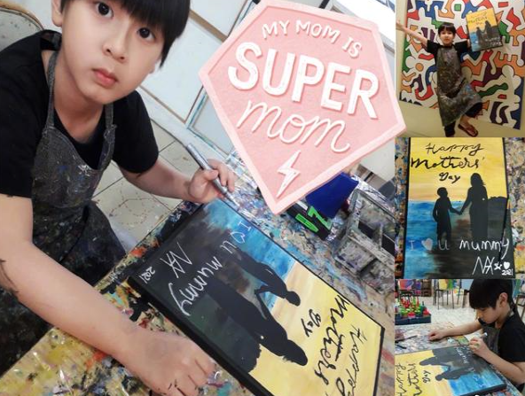 吴尊基因太过强大，8岁Max颜值引热议，笑起来和爸爸一模一样