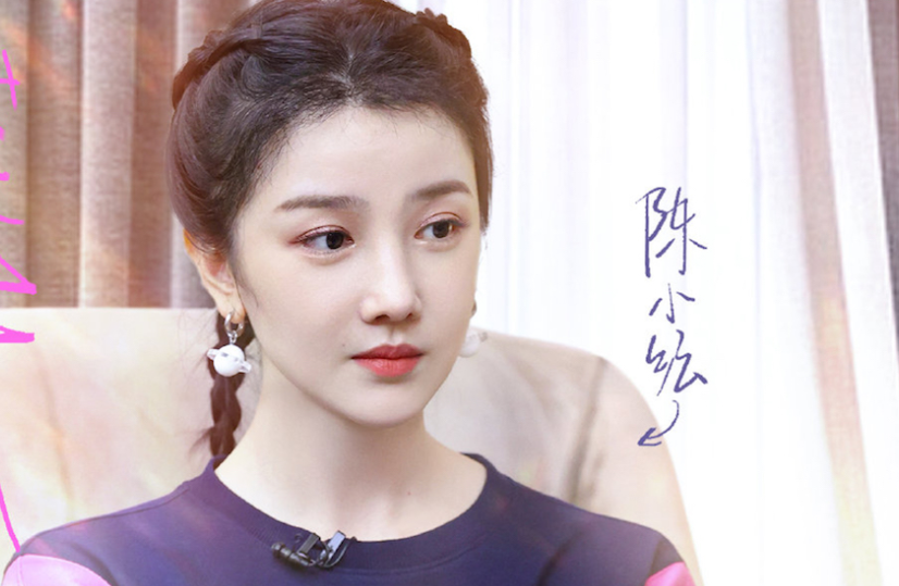 拿孙俪和自己比，陈小纭是想在“黑红”的道路