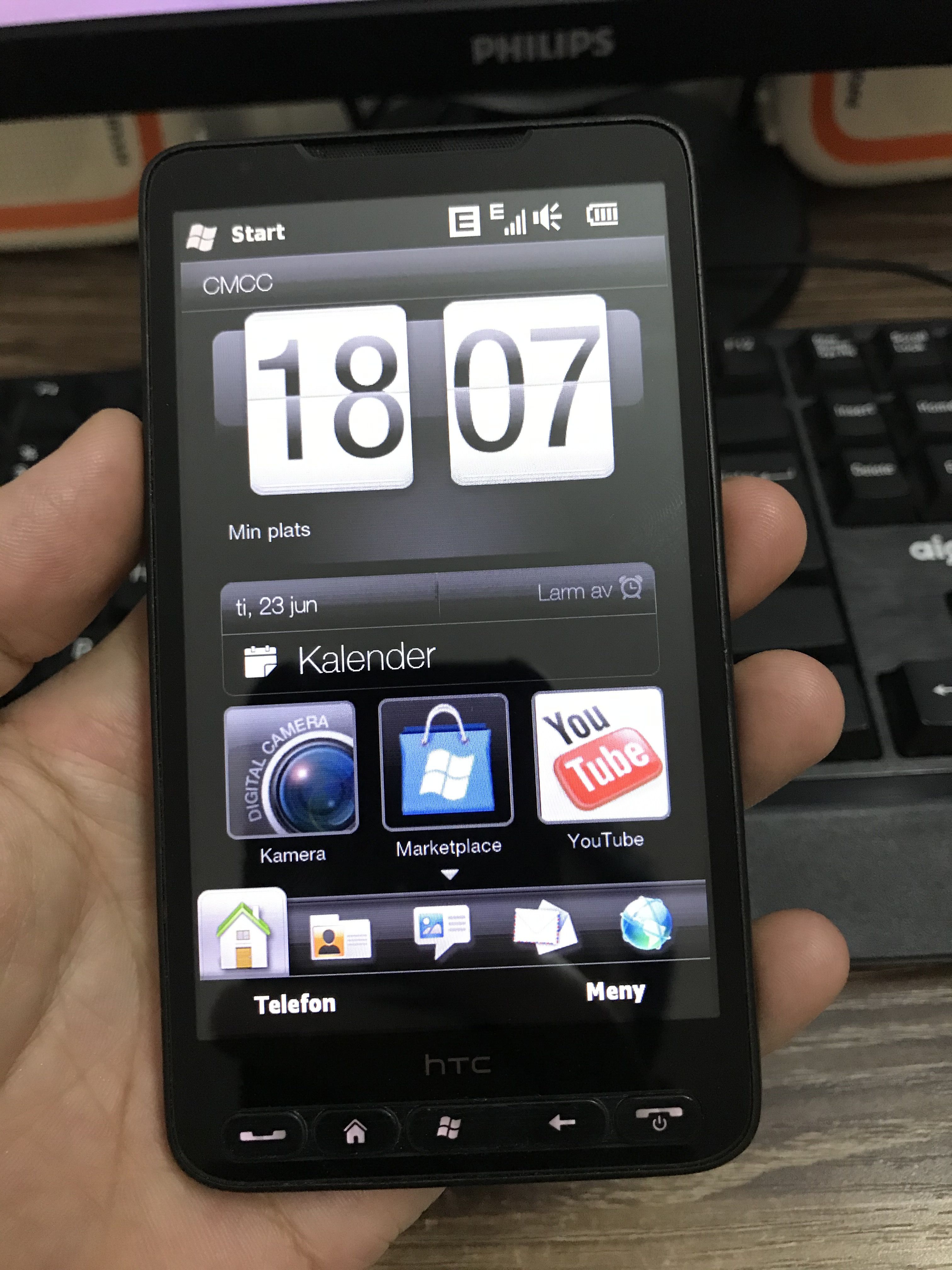 HTC巅峰之战的型号-HD2