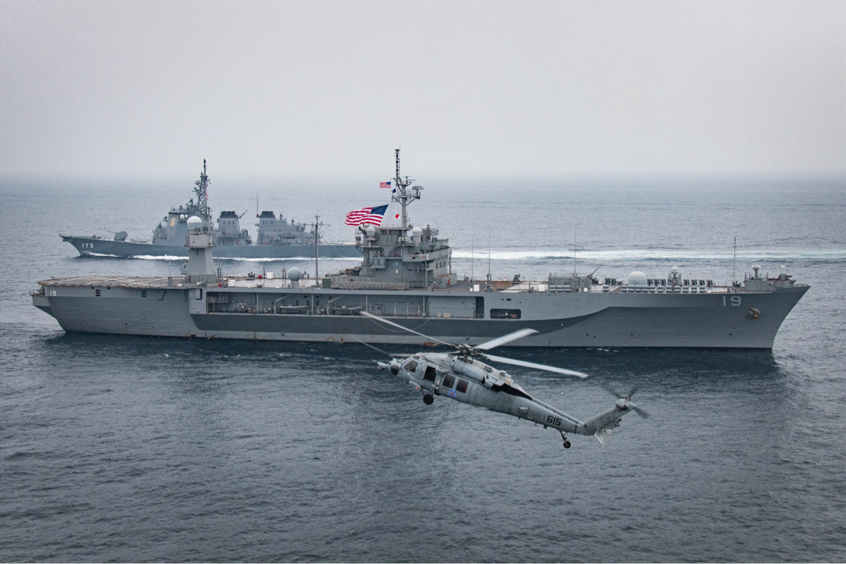 对中国公然恐吓？美军战舰逼近长江口，不怕遭中国导弹击沉？