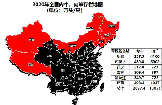 存栏量影响牛价！全国牛存栏量曝光，你那里有多少？