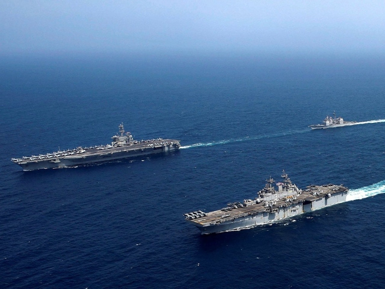 为了遏制中国，美国要重组第一舰队：直接堵在中国家门口