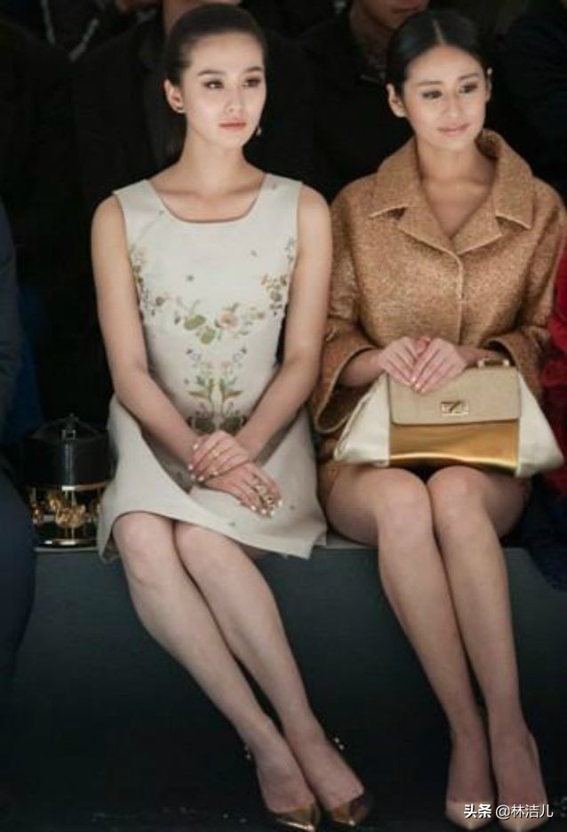 女明星合照这么有心机？刘诗诗、李小冉的抢镜