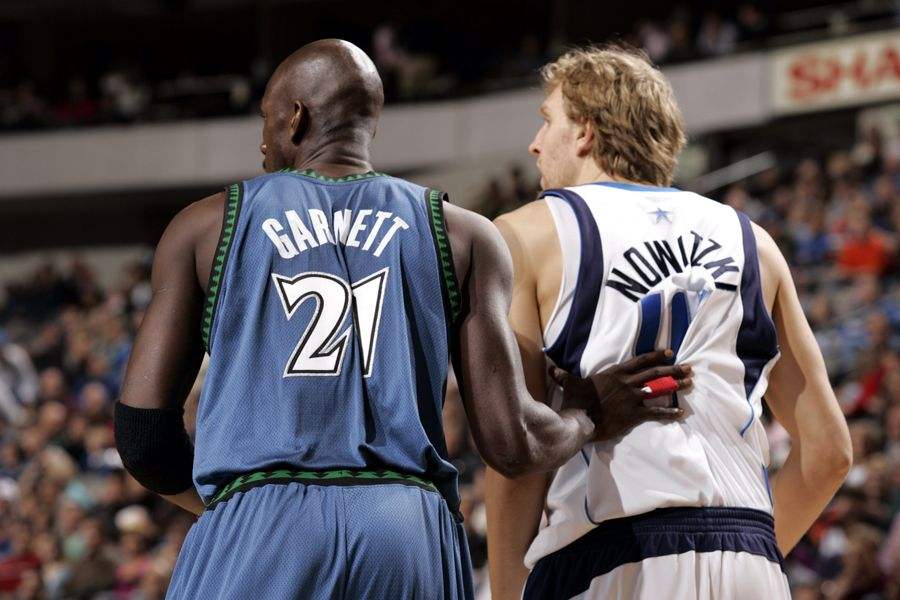 加內特和諾維茨基歷史地位誰更高？多方面對比，差距真不是一點點