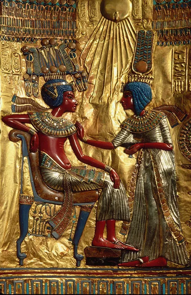 研习君语 古代家具以古埃及家具为开端,希腊早期家具都曾受到埃及的