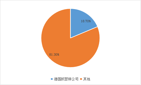 圖表:德國凱瑟琳公司市場在全球網絡優化行業的構成數據來源:德國