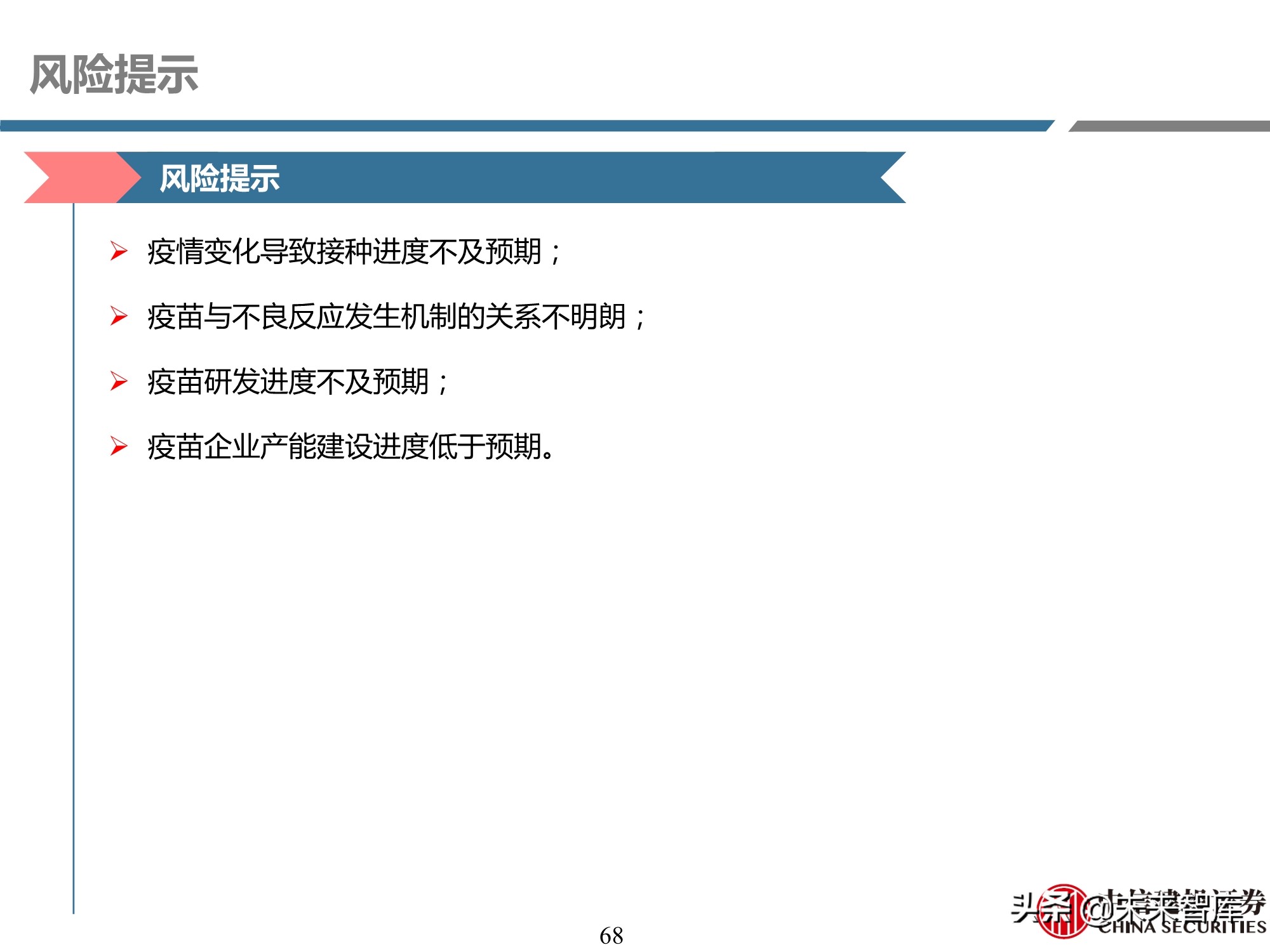 医药行业深度报告：深度挖掘疫苗产业链投资机会