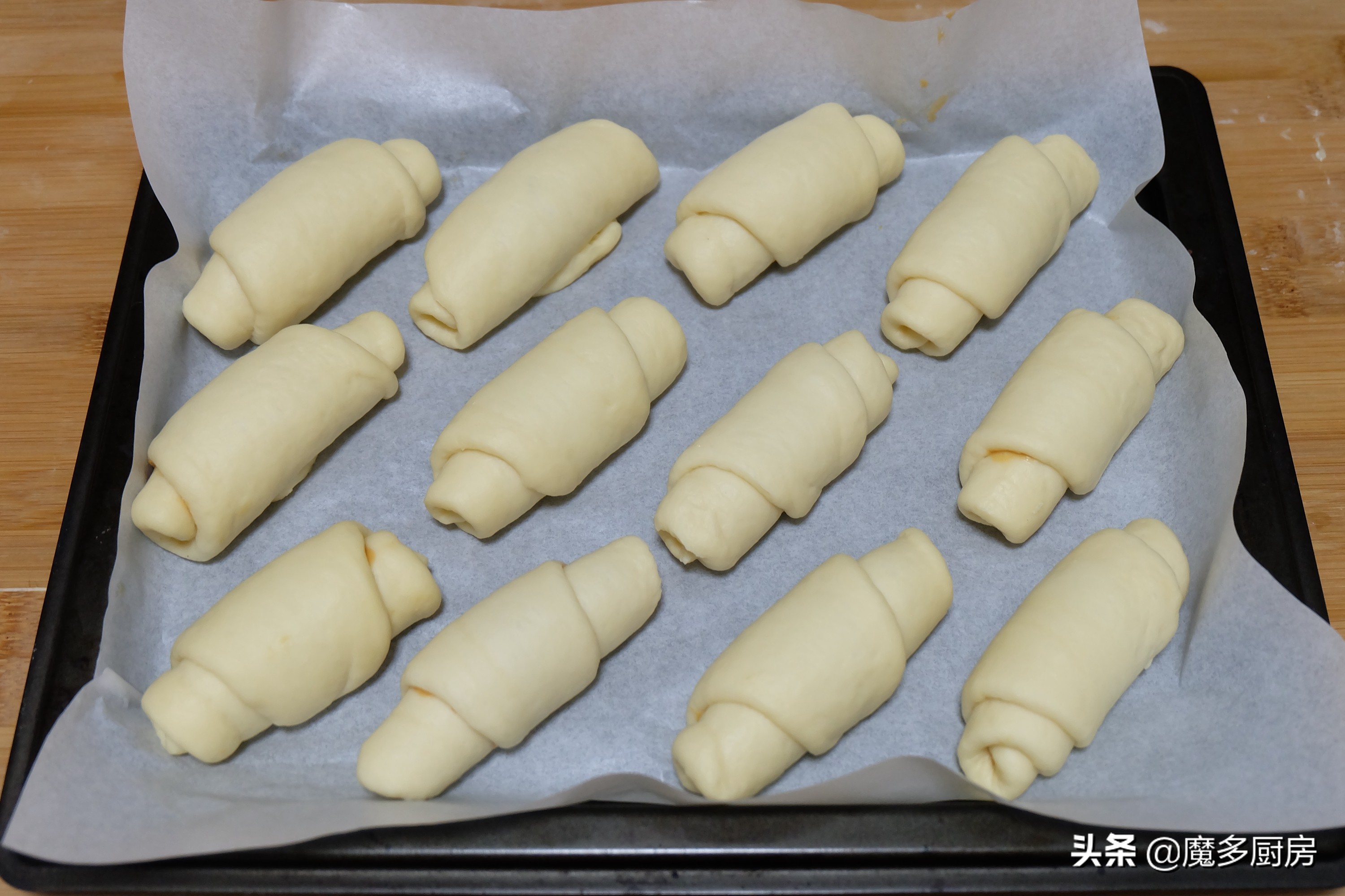 全職媽媽在家烤麵包，配方自己改，低糖無油更健康，做法太簡單了