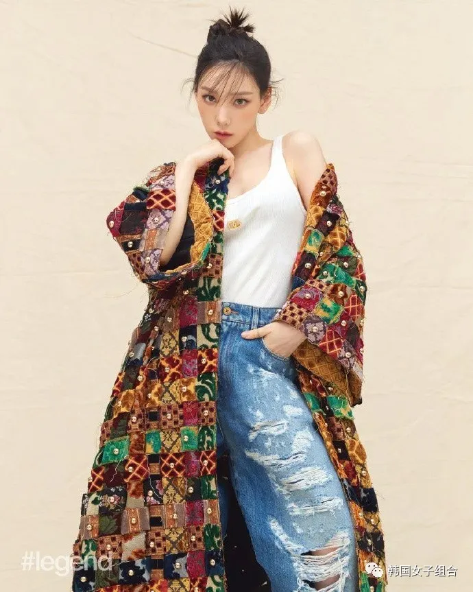 拍摄了legend画报的这位女团爱豆,历代级的美貌