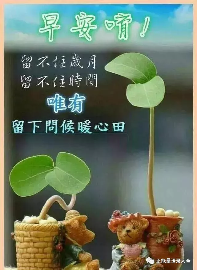 早安最美好的祝福图片带字，愿你每天都拥有一份好心情