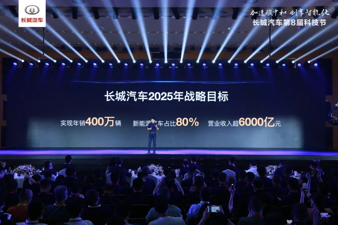 长城已疯:年均增长约25%、5年后要年销400万辆!你看好吗?